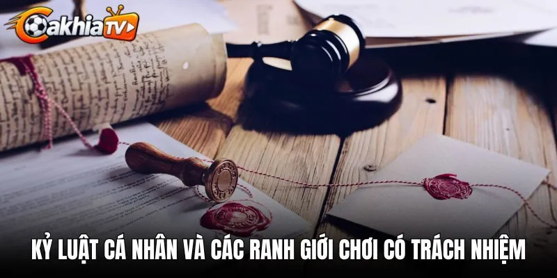 Kỷ luật cá nhân và các ranh giới chơi có trách nhiệm