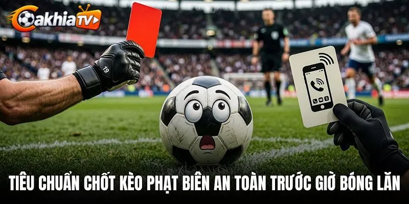 Tiêu chuẩn chốt kèo phạt biên an toàn trước giờ bóng lăn